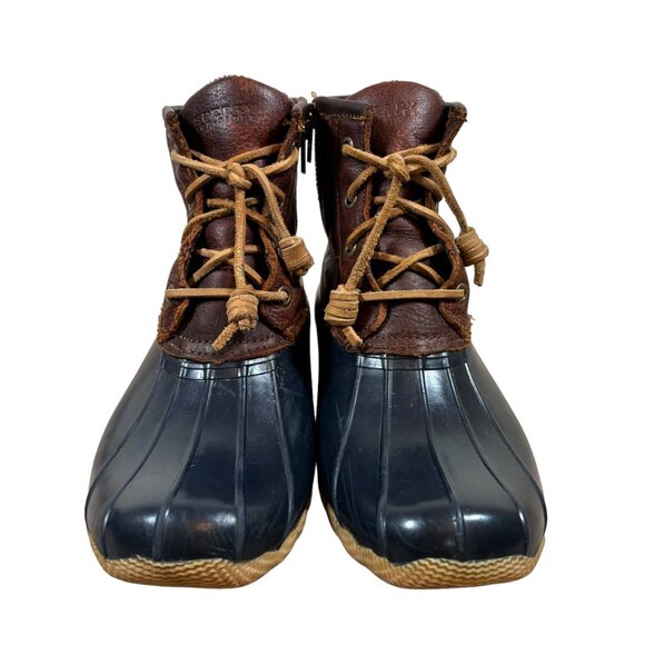 Sperry Top Sider Brown Leather Duck Boots - Picture 5 of 9